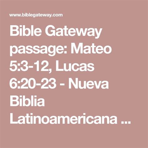 Bible Gateway passage: Mateo 5:21.